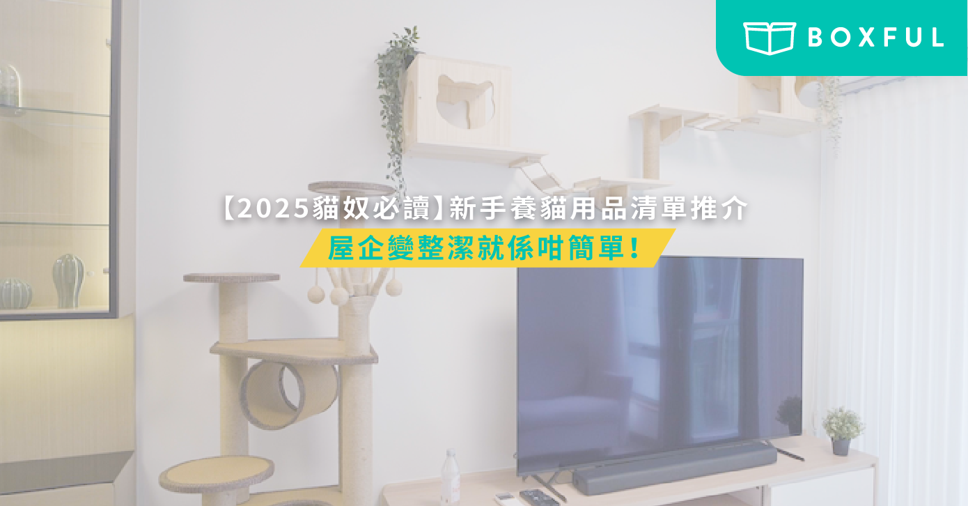 新手養貓用品清單推介