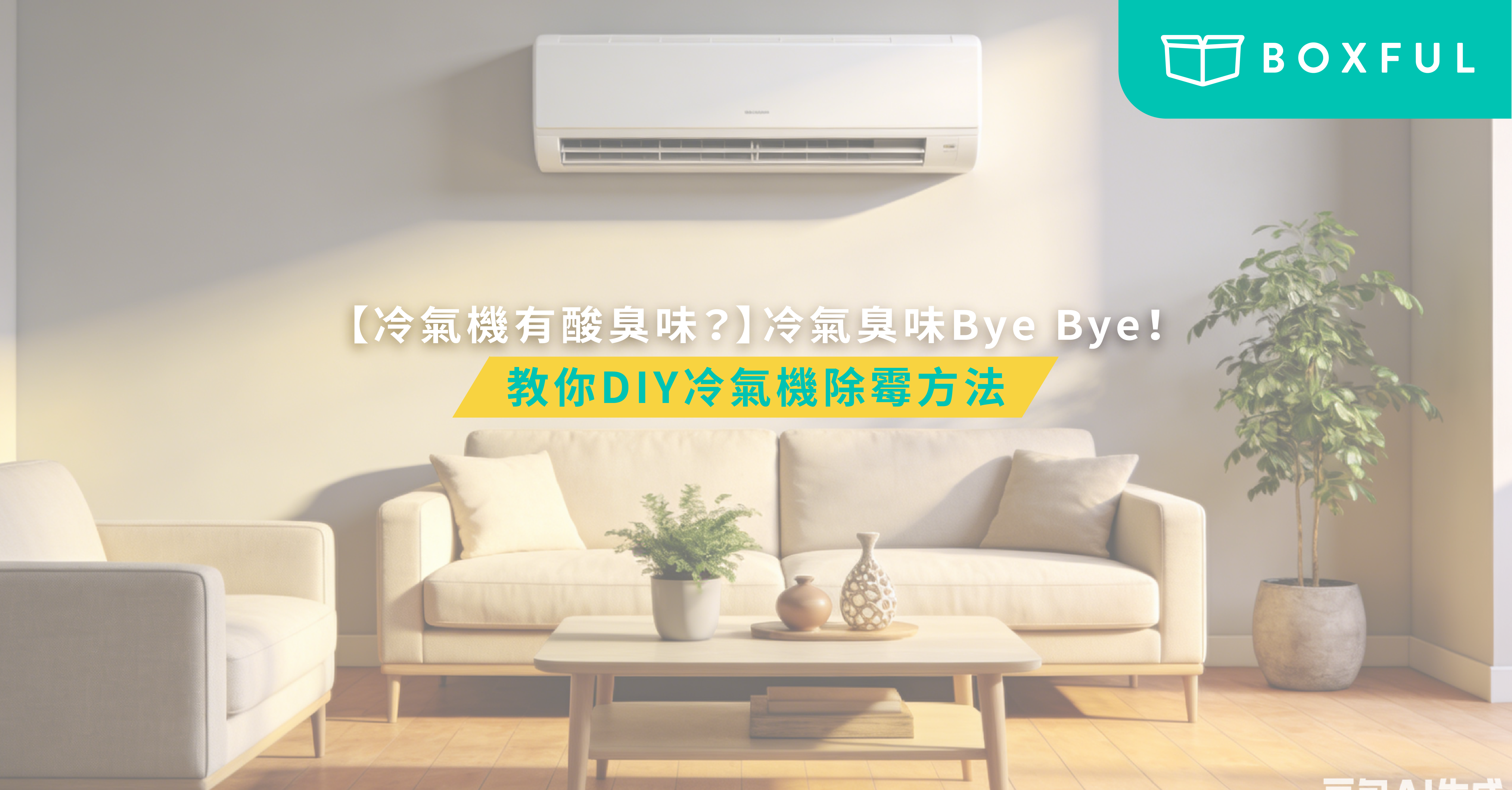DIY冷氣機除霉方法