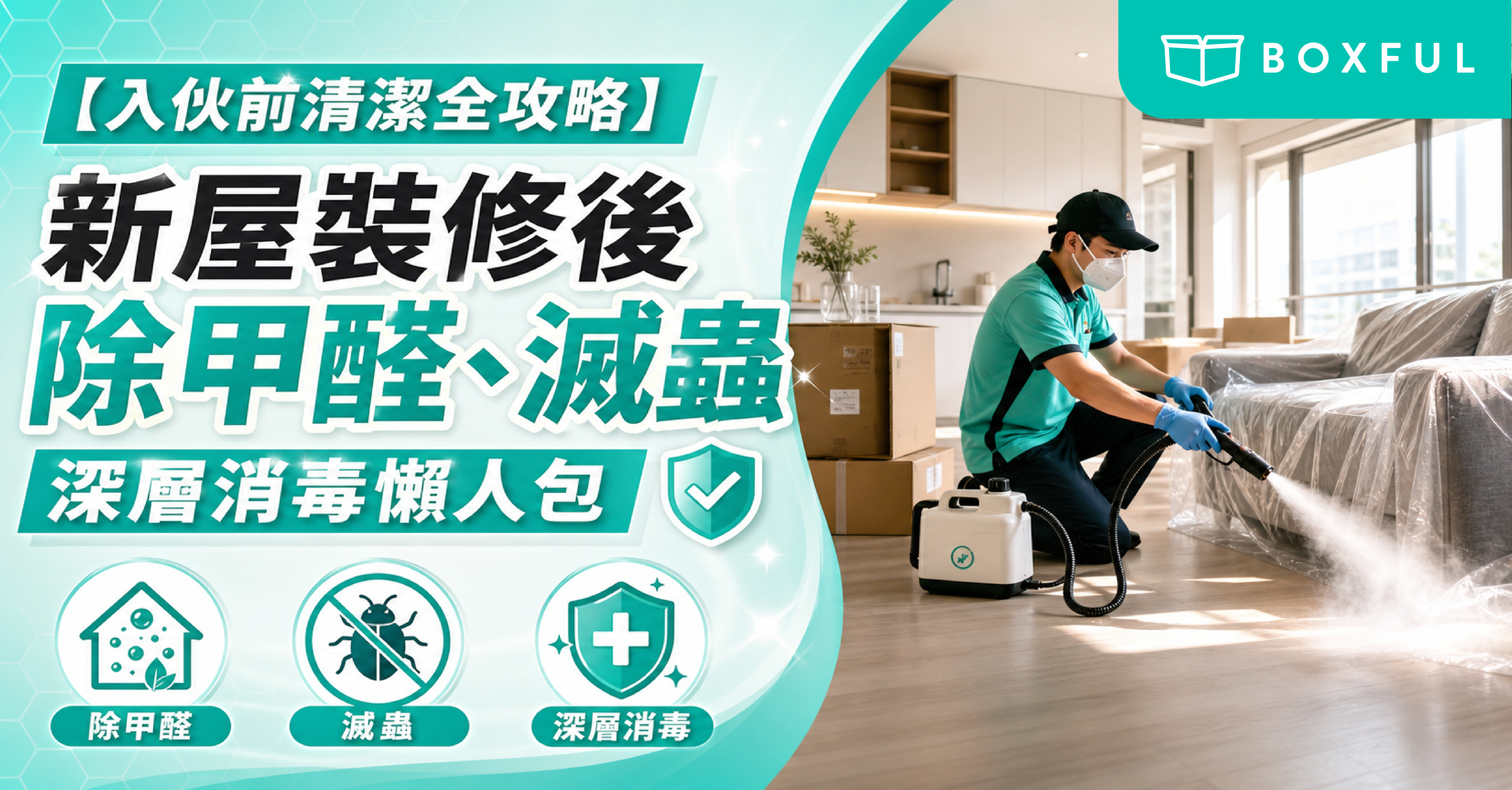 入伙前清潔